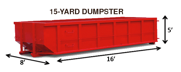 15 Yard Dumpster Rental in Silver Spring MD