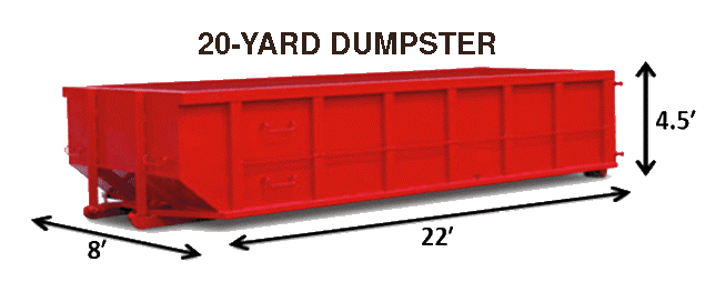 20 Yard Dumpster Rental in Silver Spring MD