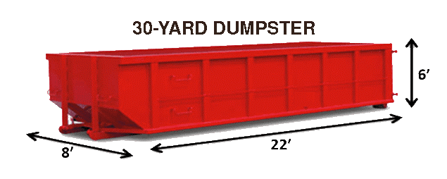 30 Yard Dumpster Rental in Silver Spring MD