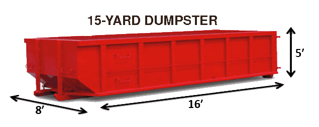 15 Yard Dumpster Rental